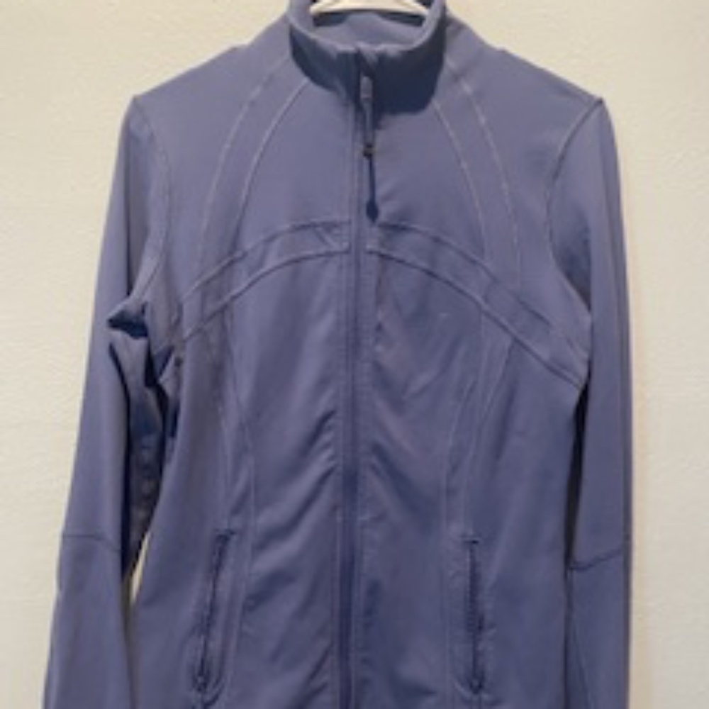 LULULEMON Define jacket “water drop” blue, size 10